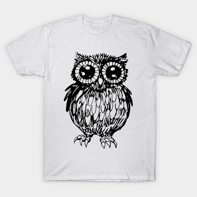 Halloween owl T-Shirt by katerinamk